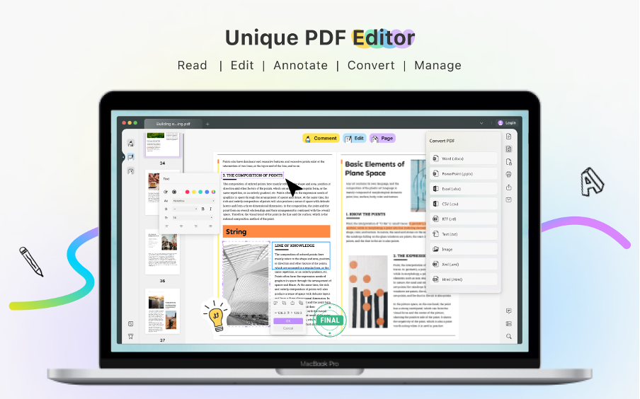 UPDF the Best PDF to Word Converter